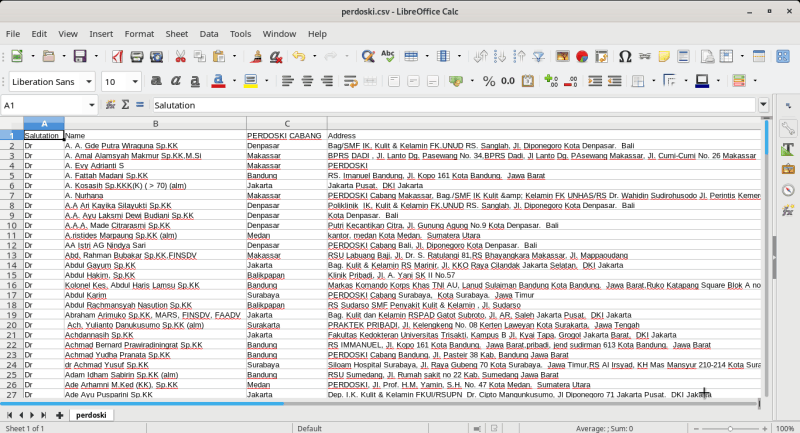 Perdosi Data Extraction : AI Bot : Aravind Infovays